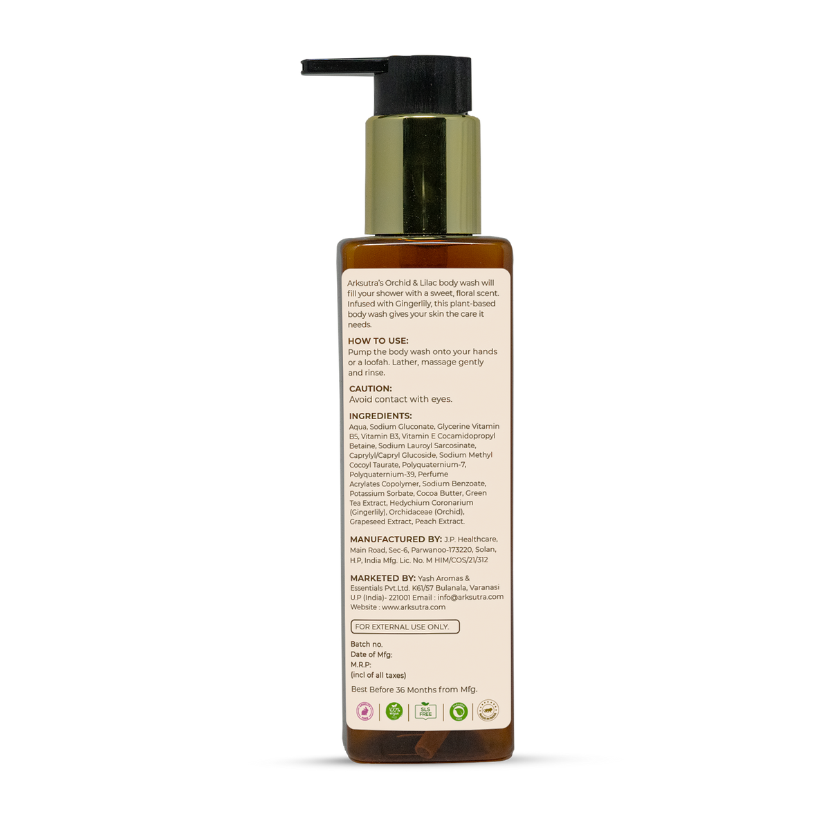 Orchid & Lilac Body Wash