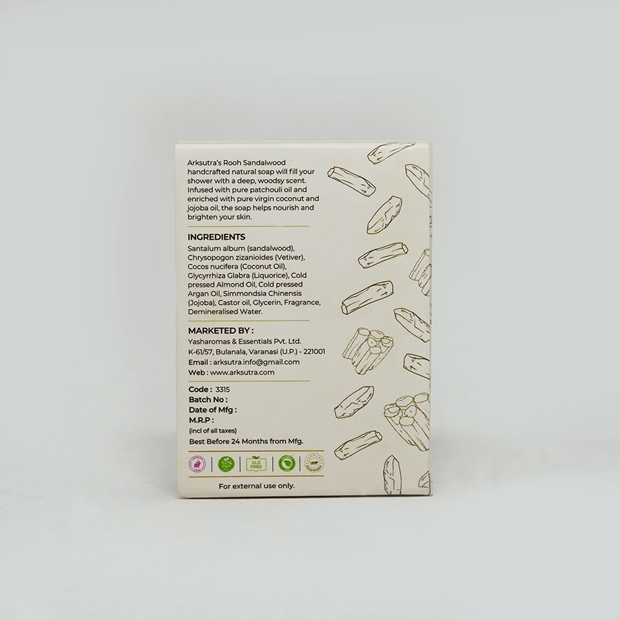 Rooh Sandalwood Handcrafted Soap