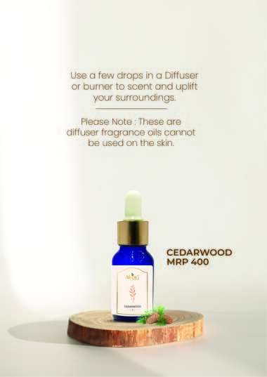 Cedarwood Diffuser Oil