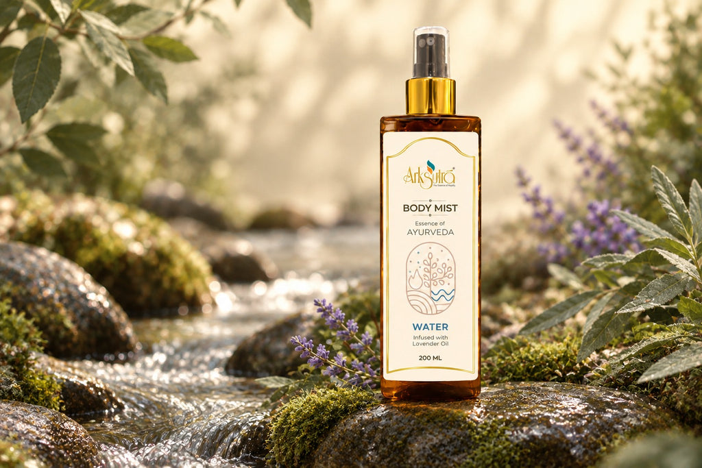 ArkSutra Water Body Mist by a forest stream