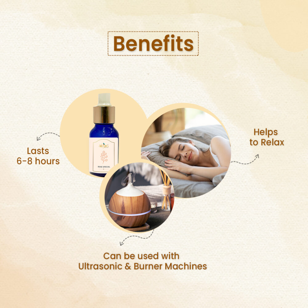 Benefits - Rose Special Diffuser Oil
