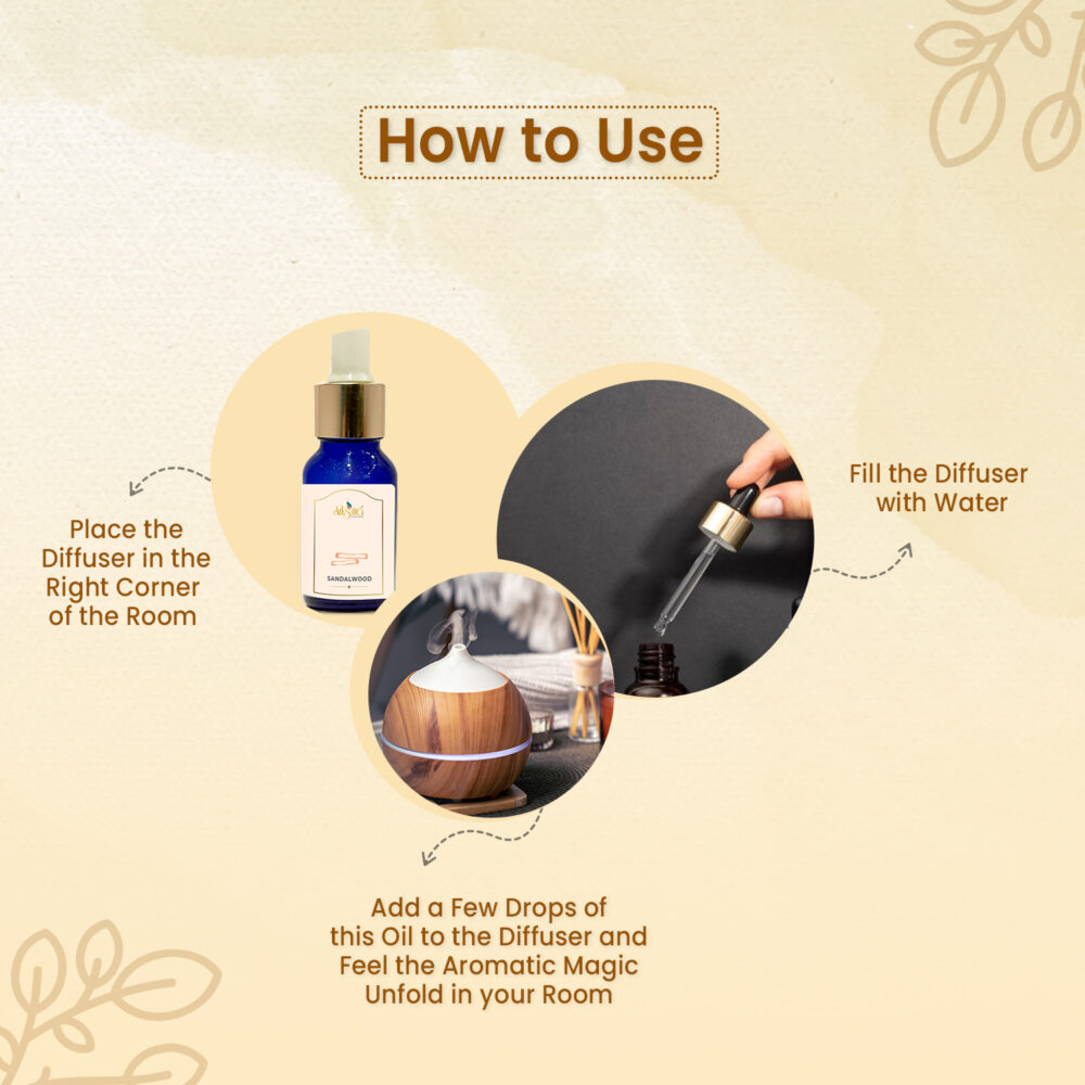 how to use - Sandalwood Diffuser Oil